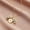 Or, variante sur Dvkptbk Mother's Collier Bicolore en Forme de Cœur avec Pendentif Incrusté d'Amour, Bijou de Mode