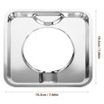 thumbnail image 2 of HIAKDOFT Durable Electric Stove Burner Drip Pan Iron Plating 1Set, 2 of 8