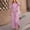 Pink, variant on Amzcrzy Two Piece Sets for Women Fashion Women Summer Solid Round-Neck Casual Short Sleeve Top+ Pant Set 2 Piece Sets for Women Womens Summer Clothes Matching Sets Women Clothing Women's Clothing