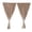B, variant on Self Curtain with Hidden Design French Door Panel Lace Window Privacy Solution for Indoor Living Spaces No Drilling Required Polyester Curtain for Bedroom Living Room Patio