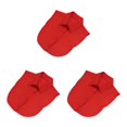 thumbnail image 3 of QualitChoice Simple Design Solid Color False Collar Formal Fashion Chiffon Fake Half Shirt Decorative Detachable Lapel Clothing Decor Red Point 3PCS, 3 of 6