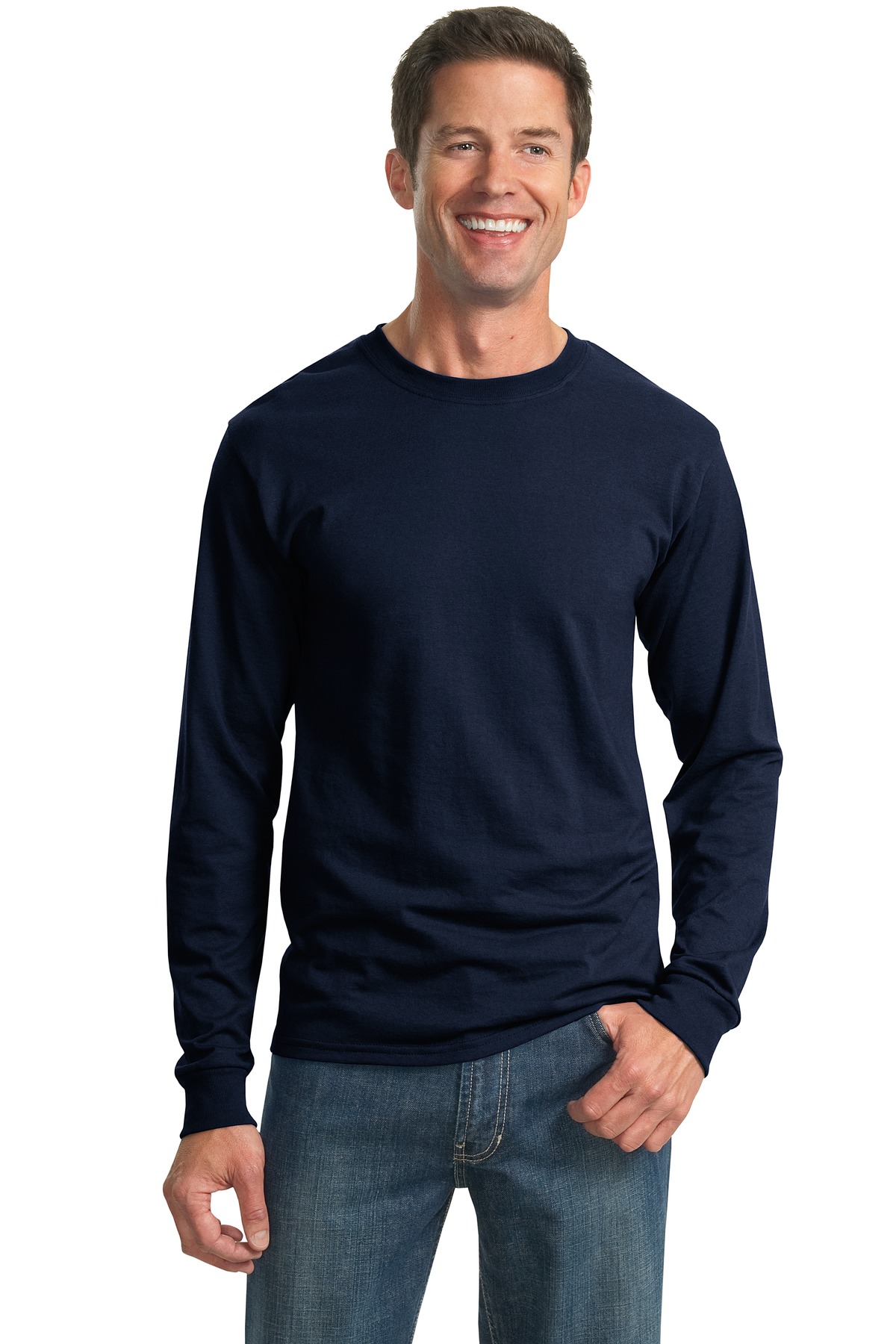 Jerzees® - T-Shirt à Manches Longues en Coton/poly Dri-Power 50/50