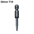 thumbnail image 1 of 1 Pcs Ensemble de Embouts de Tournevis Torx Magnétiques Bleus 50mm Tournevis Électrique T5-T40, 1 of 9