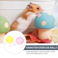 thumbnail image 3 of FESTFENDS 2 Pcs Balles de Course Jouets pour Hamster Plastique Hamsters Simples, 3 of 8