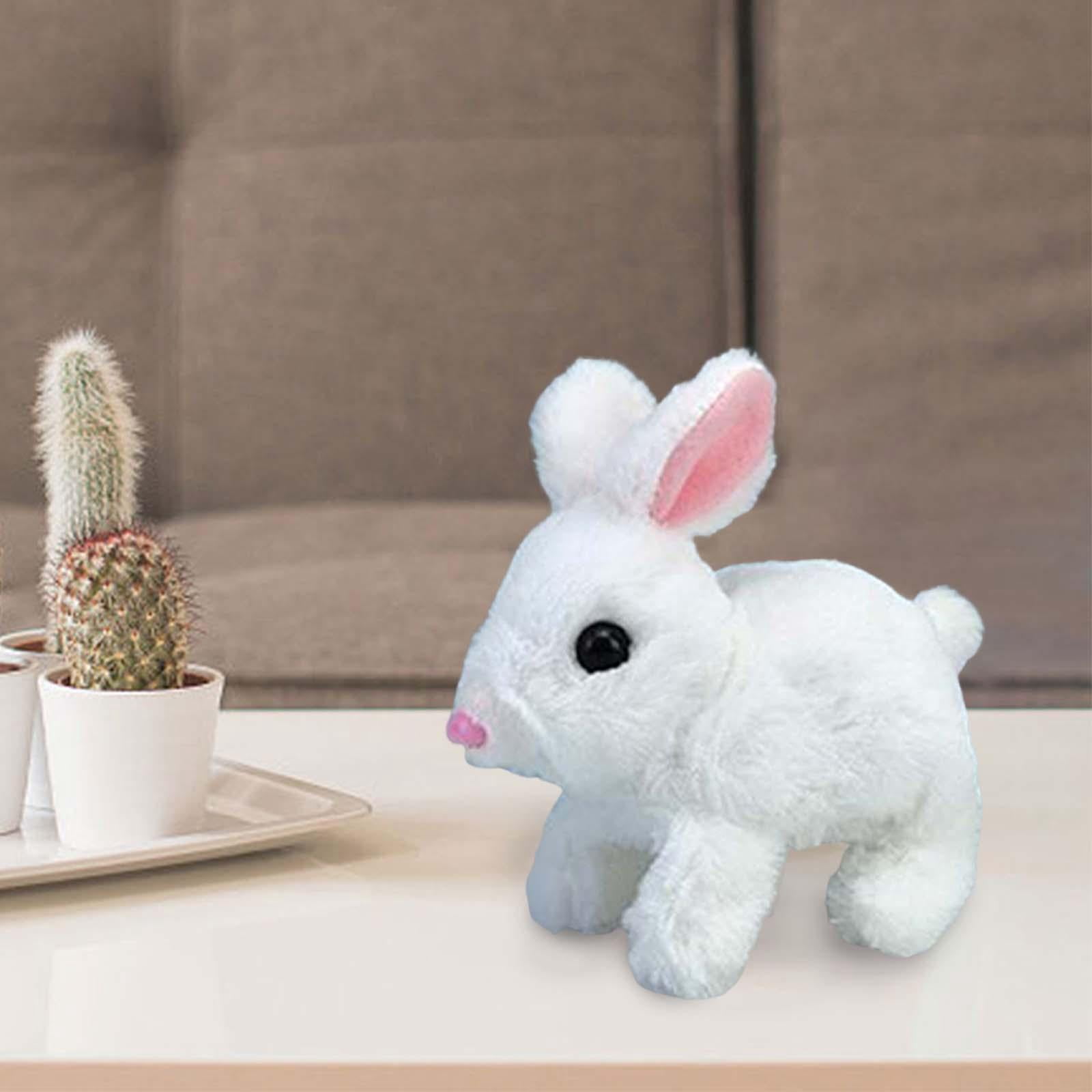 Electric Bunny Plush Toy Hopping Jumping Walking Adorable for