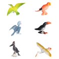 thumbnail image 2 of 12 Pcs Figurines d'Animaux Réalistes Figurines pour Collection Jouets Figurines Enfants Fête Fournitures de Fête Oiseau, 2 of 9