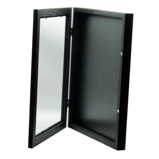 Tnarru Jersey Display Frame Case Display Frame Decoration Wooden Protection Jersey Shadow Box for Football Basketball Hockey Uniform 11x14inch