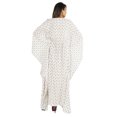 thumbnail image 4 of Moomaya Robe Caftan Imprimée Robe Maxi pour Femmes Tenue de Plage Fête Kimono Couvre-Maillot Caftan, 4 of 6