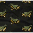 thumbnail image 4 of oneOone Organic Cotton Poplin Twill Fabric Branch & Bird Block Print Fabric BTY 42 Inch Wide, 4 of 4