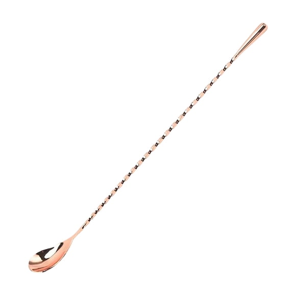 Cuillère de Bar à Long Manche, Cuillère de Mélange pour Cocktail en Acier Inoxydable pour Remuer les Boissons, Outil de Brassage pour Bar à la Maison, Pichet et Grand Verre pour Mélanger