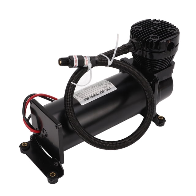 Heavy Duty Air Compressor, 200 PSI Air Compressor Professional Copper Wire for Vehicles Yacht Boats