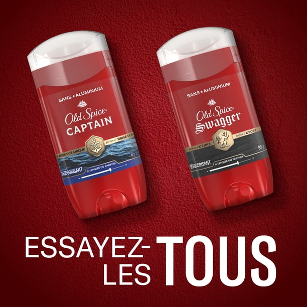 Old Spice Red Collection Deodorant for Men, Captain Scent