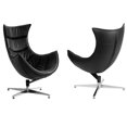 thumbnail image 2 of Canadian Retro Lounge Chair Black, 2 of 3