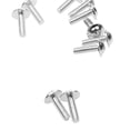 thumbnail image 3 of S SERENABLE 10pcs 20x6mm License Number Plate Frame Screw Bolt Assortment 20mmx6mm, 3 of 8