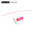 thumbnail image 2 of Unique Bargains 5Pcs Replacement Fiber Optic Sight Rods, 6 Inch 0.04 Inch OD PMMA Bows Sights DIY Art Fluorescence Red, 2 of 5