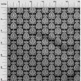 thumbnail image 3 of oneOone Velvet Black Fabric Asian Block Craft Projects Decor Fabric Printed By The Yard 58 Inch Wide, 3 of 5