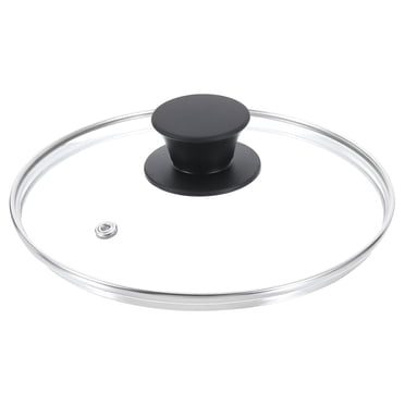 Uxcell 1 Pack Universal Lid for Pot Fit 7 Inch Cookware, Replacement Glass Pan Lids