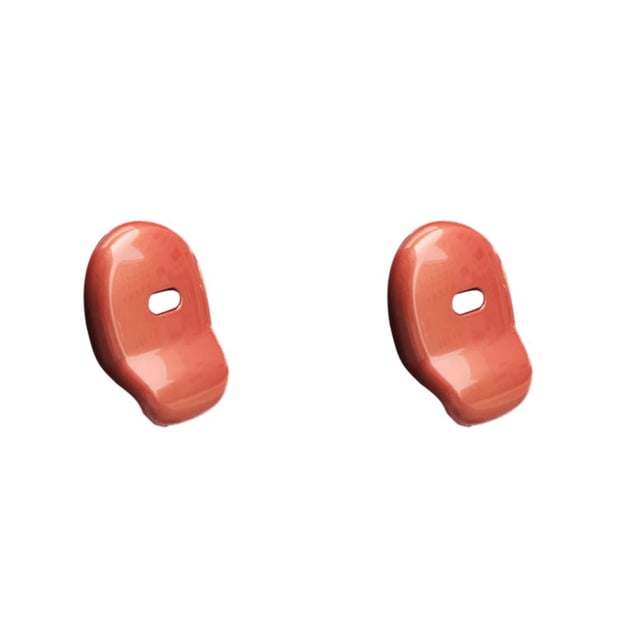 Youkk Stylish And Easy Installation Rear Door Handle Trim Exterior Durable And Long-Lasting ABS Materials Lava orange 2Set