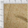 thumbnail image 2 of oneOone Cotton Poplin Light Brown Fabric Abstracts Sewing Material Print Fabric By The Yard 56 Inch Wide, 2 of 5