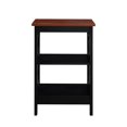 thumbnail image 5 of Convenience Concepts Omega Table d'Appoint, Fini Bois Cerisier et Noir, 5 of 5