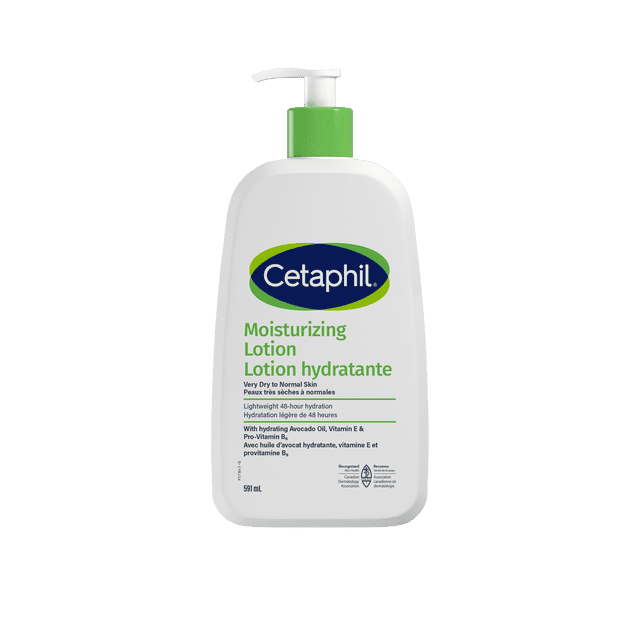 Cetaphil Moisturizing Lotion 591ml | Lotion corporelle hydratante et hydratant pour tous les types de peau