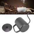 thumbnail image 3 of Pour Over Coffee Kettle Stainless Steel Handheld Narrow Drip  Gooseneck Coffee Pot  Stainless Steel Easy To Operate, 3 of 8