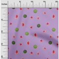 thumbnail image 1 of oneOone Coton Popeline Tissu Pastèque Fruit Imprimé Tissu 1 Yard 42 Inch Wide, 1 of 4