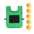 thumbnail image 2 of WHEANG 5 Set Dodgeball With 1 Sticky Vest Games With Strap Interactive Throwing Game Sticky For Kids Outdoor Playing, 2 of 9