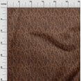 thumbnail image 3 of oneOone Silk Tabby Brown Fabric African Craft Projects Decor Fabric Printed By The Yard 42 Inch Wide, 3 of 4