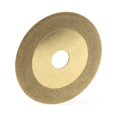 thumbnail image 2 of 2X, 100 mm Disc Wheel Diamond Wheel Sharpening to Cut Golden, 2 of 6
