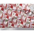 thumbnail image 2 of Soimoi Polyester Crepe Fabric Leaves & Flower Floral Print Fabric by Yard 42 Inch Wide, 2 of 3
