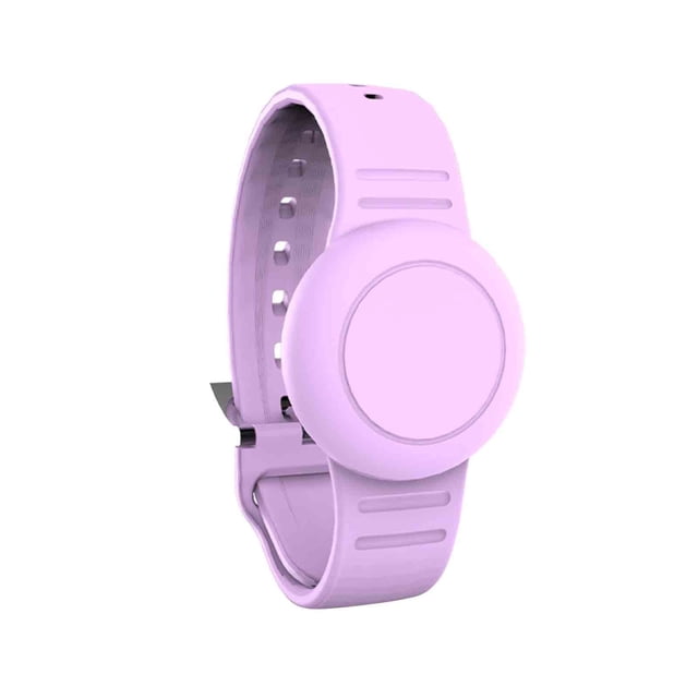 2 Pack Kids Waterproof Tracker Bracelet Strap - Adjustable Wristband with Protective Cover, Anti-Loss Safety Accessory