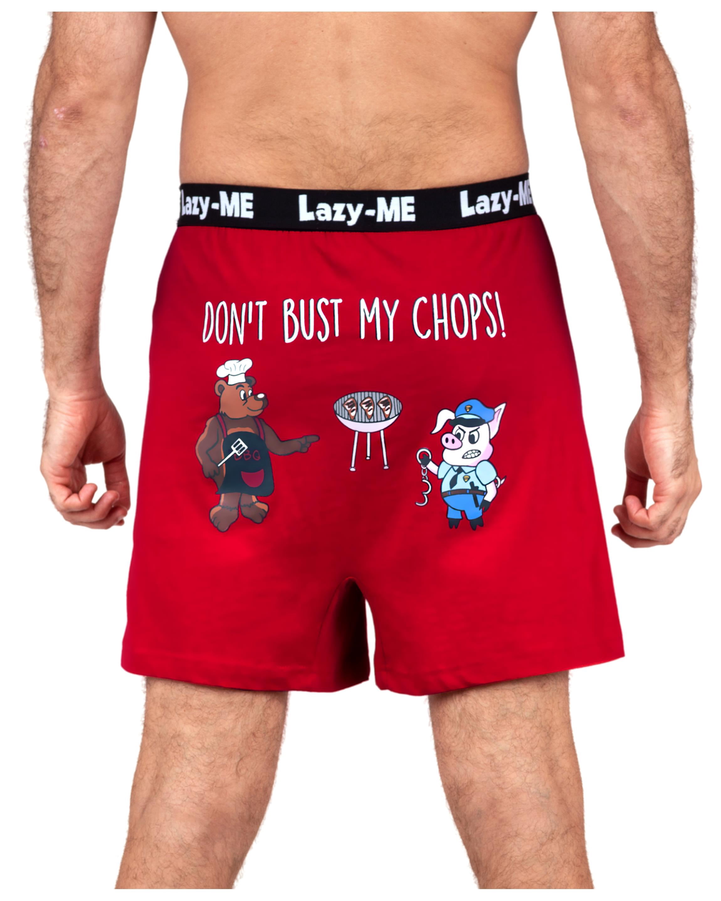 Lazy Me Boxeurs Humoristiques pour Hommes, Cadeaux Gag pour Lui