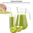 thumbnail image 3 of Multi-functional Juicer Cup USB Rechargeable Juice Blender Portable Fruit Mixer Squeezer with 2 Sharp Blades, Suitable for Kitchen, Camping and Travel, 380mL, Purple, 3 of 7