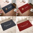 thumbnail image 2 of kurtrusly Tapis de Porte Antidérapant à Absorption d'Eau Super Forte pour Entrée Intérieure et Extérieure, Oiseaux, base Rouge Vif, 1 Ensemble, 2 of 6