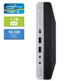 thumbnail image 1 of Remis à Neuf : HP 800 G3 MINI Intel Core i5-7500T 2,70 GHz, 16 Go, 1 To HDD, Win 10 Home, 1 of 4