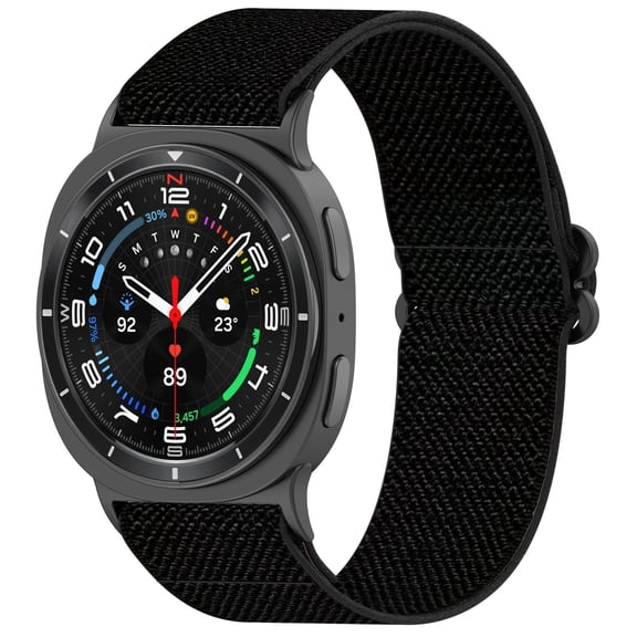 Galaxy Watch 8 Classic Band 40mm 44mm Replacement Strap Elastic Nylon Wristband Compatible with Watch 8 Classic Durable Comfortable Adjustable Smartwatch Accessories