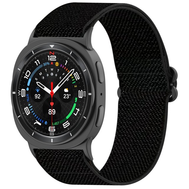 Elastic Nylon Replacement Strap for Galaxy Watch 8 Classic Band Durable Adjustable Smart Wristband Accessories
