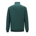thumbnail image 4 of Pisexur Plus Size Jackets for Men Man Solid Color Zipper Pockets Stand Collar Hoodie Coat Fall Jackets Windbreaker Jackets, 4 of 4