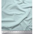 thumbnail image 1 of Soimoi Crepe Silk Fabric Dot & Floral Small Print Fabric by The Yard 42 Inch Wide, 1 of 3