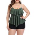thumbnail image 1 of Maillots de Bain pour Femmes Tankini Deux Pièces Maillot de Bain P-5TG, 1 of 4