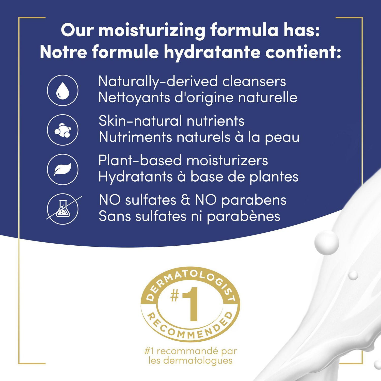 Dove Nettoyant Corporel Hydratation Profonde avec Pompe