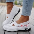 thumbnail image 2 of DXOUPM Chaussures à Enfiler pour Femmes en Maille Légères à Semelles Souples Espadrilles de Marche Vacances Sorties, 2 of 3
