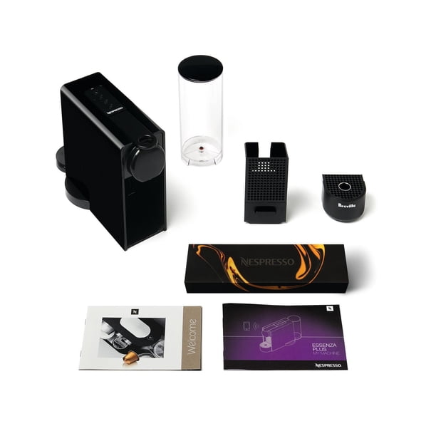 Nespresso® Essenza Plus Espresso Machine by Breville, Black