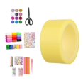thumbnail image 4 of Blow Bubbles Double Sided Tape for Kids Classroom DIY Home Decor Craft Handmade Ball 1 Roll w Full Tools Yellow, 4 of 9