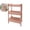 Rose, variante sur Étagère de Rangement Rectangulaire à 3 Niveaux, Étagères de Rangement en Plastique, Organisateur d'Étagère de Rangement pour la Maison, le Garage, le sous-Sol, la Buanderie, la Salle Utilitaire