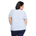 thumbnail image 3 of Iyla Plus Women's Short Sleeve Ripple Tee, 3 of 6