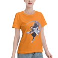 thumbnail image 2 of T-Shirt Basique à Manches Courtes pour Femmes Demon Slayer Ninja Papillon, 2 of 6