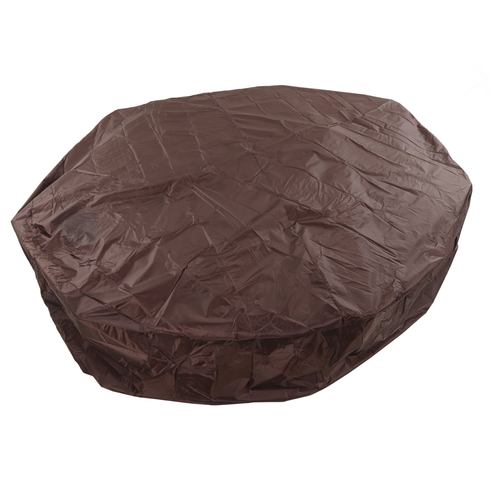Round Polyester Taffeta Hot Tub Waterproof Cover for Outdoor Furniture Dust Covers, Protects From All Elements