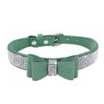 thumbnail image 1 of pitrice Bling Crystal Cat Collar Metal Adjustable Puppy Bow Tie Rhinestone Soft Collars Pet Supplies for Small Medium Dogs, 1 of 5